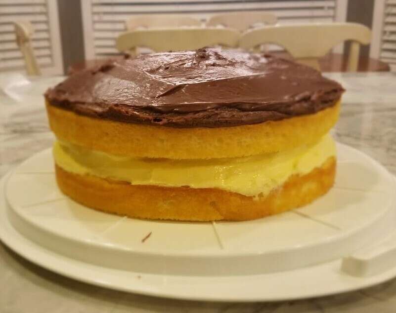 Boston Cream Cake